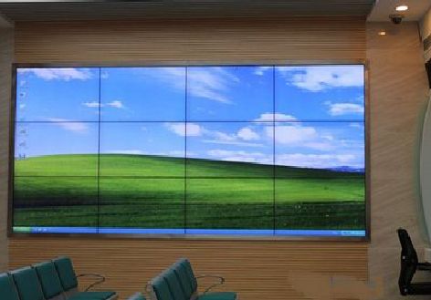 吉首液晶拼接屏的另类用法。